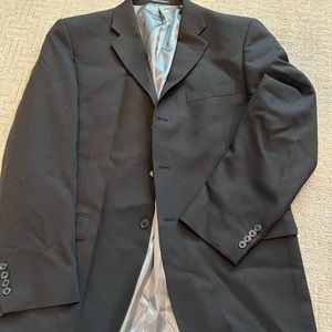 2 piece black men’s suit